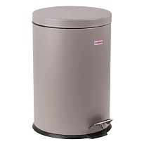 Ведро-контейнер для мусора (урна) с педалью LAIMA Classic, 20 л, серое, матовое, металл, со съемным внутренним ведром во Всеводжске Ведро-контейнер для мусора (урна) с педалью LAIMA Classic, 20 л, серое, матовое, металл, со съемным внутренним ведром во Всеводжске