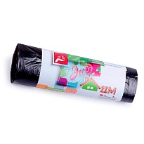 Мешки для мусора 30 л, черные, в рулоне 20 шт., ПНД, 6 мкм, 600х500 мм, Концепция Быта ЭкоДом, 601348 во Всеводжске Мешки для мусора 30 л, черные, в рулоне 20 шт., ПНД, 6 мкм, 600х500 мм, Концепция Быта ЭкоДом, 601348 во Всеводжске