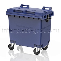 Мусорный контейнер 770 л синий 770 синий во Всеводжске