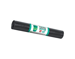 Мешки для мусора 160 л, черные, в рулоне 10 шт., ПВД, 25 мкм, 1100х800 мм, GRIFON, 101-031 во Всеводжске