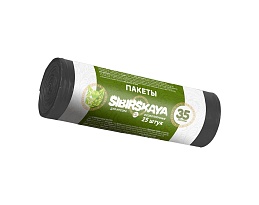 Мешки для мусора 30 л, черные, в рулоне 25 шт., ПНД, 7 мкм, 580х480 мм, SIBIRSKAYA, 101-003 S во Всеводжске Мешки для мусора 30 л, черные, в рулоне 25 шт., ПНД, 7 мкм, 580х480 мм, SIBIRSKAYA, 101-003 S во Всеводжске