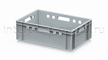 Ящик для мяса и колбасных изделий Е-2 серый во Всеводжске Ящик для мяса и колбасных изделий Е-2 серый во Всеводжске