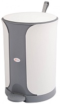 Контейнер для мусора Sтилъ с педалью 11 л серый 11 серый во Всеводжске