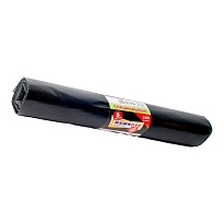 Мешки для мусора 240 л, черные, в рулоне 5 шт., ПВД 80 мкм, 1300х900 мм, МЕШКОFF, 4217 во Всеводжске
