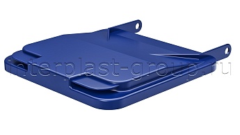 Комплект крышки для контейнера 120 л. синяя  синий во Всеводжске