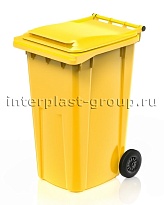 Контейнер для мусора 240 л желтый облегченный 240 желтый во Всеводжске Контейнер для мусора 240 л желтый облегченный 240 желтый во Всеводжске