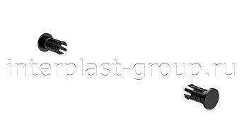 Комплект осей для крышки контейнера 120 л.  черный во Всеводжске