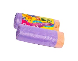 Мешки для мусора 35 л, ароматизированные, Лаванда, сиреневые, в рулоне 10 шт., ПНД, 12 мкм, 560х530 мм, GRIFON Aroma, 101-080 La во Всеводжске Мешки для мусора 35 л, ароматизированные, Лаванда, сиреневые, в рулоне 10 шт., ПНД, 12 мкм, 560х530 мм, GRIFON Aroma, 101-080 La во Всеводжске