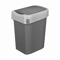 Контейнер для мусора Smart Bin 10 л (серый) 10 серый во Всеводжске