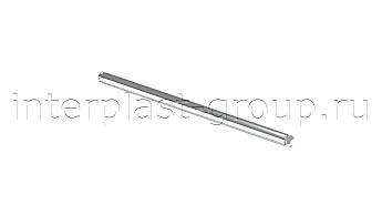 Ось металлическая для контейнера 120 л.  серый во Всеводжске