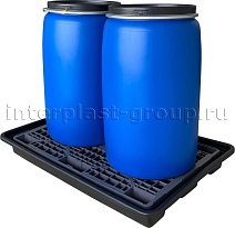Поддон пластиковый для двух бочек во Всеводжске