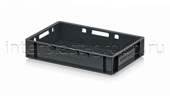 Ящик для мяса и колбасных изделий Е-1 темно-серый во Всеводжске