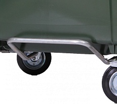 Педаль для мусорного контейнера 1100 л.  серый во Всеводжске