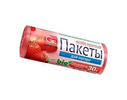 Мешки для мусора 30 л, ароматизированные, Клубника, красные, в рулоне 20 шт., ПНД, 9 мкм, 560х530 мм, GRIFON Aroma, 101-020 K во Всеводжске Мешки для мусора 30 л, ароматизированные, Клубника, красные, в рулоне 20 шт., ПНД, 9 мкм, 560х530 мм, GRIFON Aroma, 101-020 K во Всеводжске