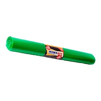 Мешки для мусора 180 л, зеленые, в рулоне 10 шт., ПВД, 50 мкм, 1100х900 мм, МЕШКОFF, 4458 во Всеводжске